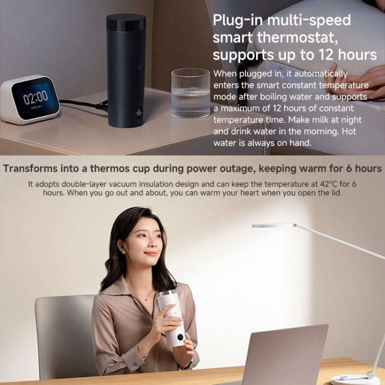 Xiaomi Mijia Smart Portable Electric Heating Cup 2, US Plug(White)