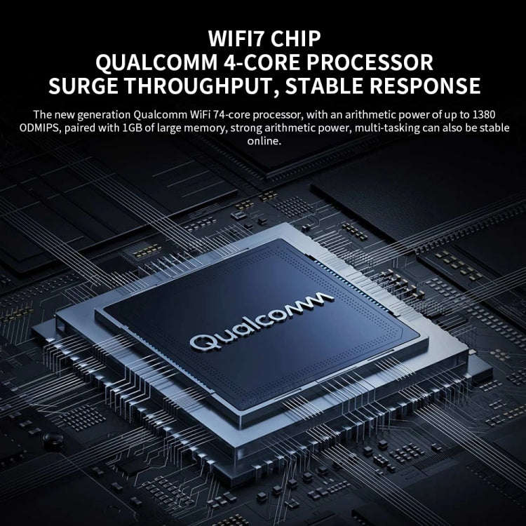 Xiaomi BE6500 Pro WiFi7 Dual Band 8-channel Independent Signal Amplifier 1GB Memory Router, US Pl...