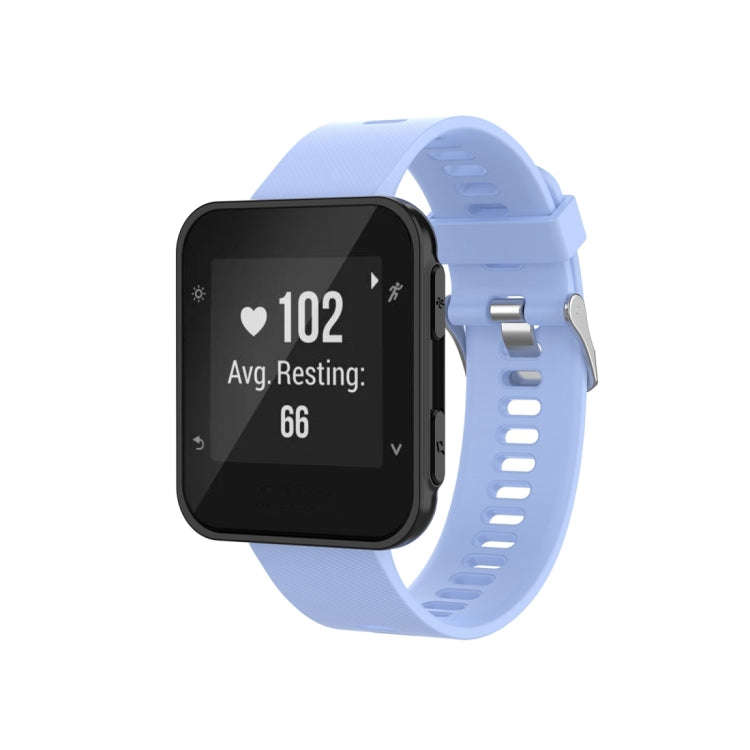 For Garmin ForeAthlete 35J / Forerunner 35J Silicone Watch Band(Blue)