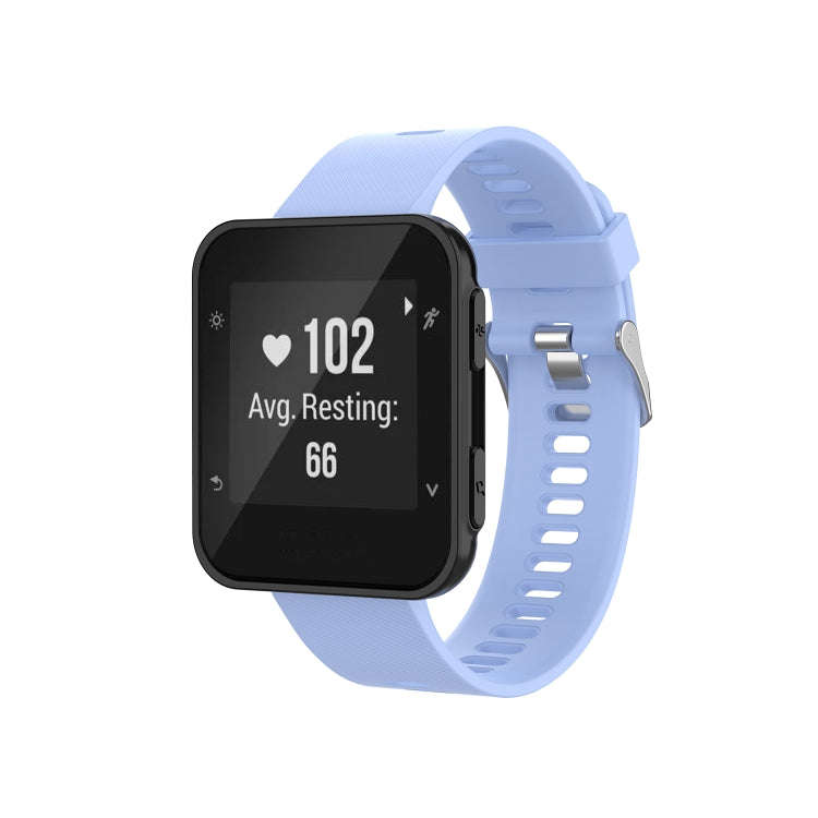 For Garmin ForeAthlete 35J / Forerunner 35J Silicone Watch Band(Blue)