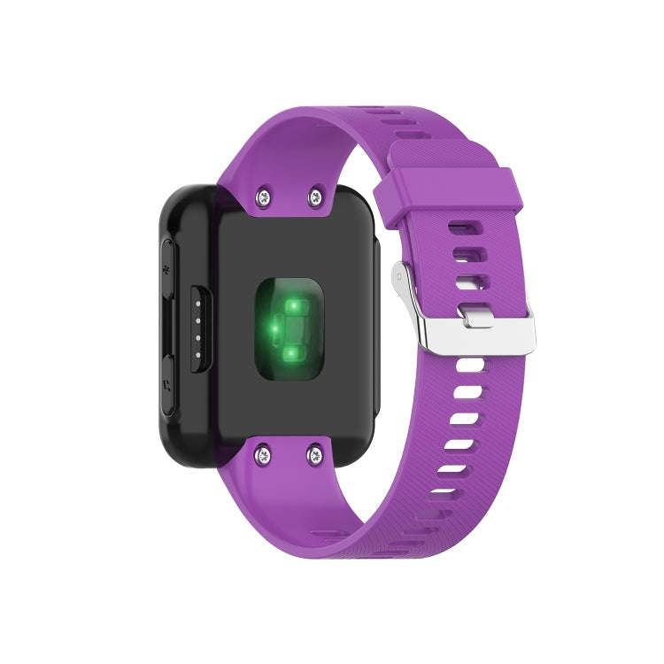 For Garmin ForeAthlete 35J / Forerunner 35J Silicone Watch Band(Purple)