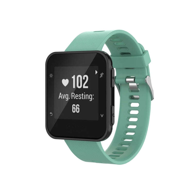 For Garmin ForeAthlete 35J / Forerunner 35J Silicone Watch Band(Mint Green)