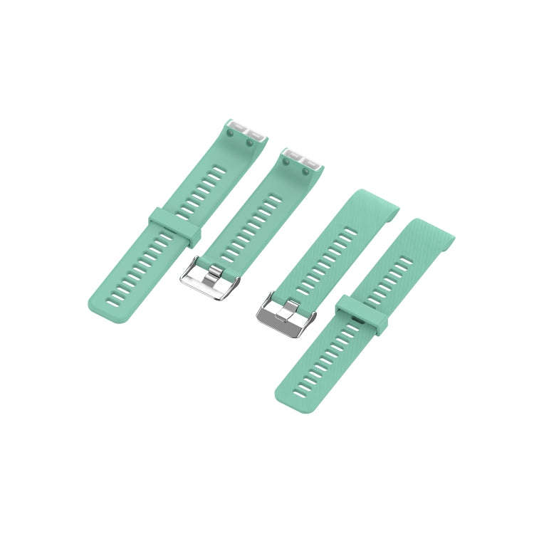 For Garmin ForeAthlete 35J / Forerunner 35J Silicone Watch Band(Mint Green)