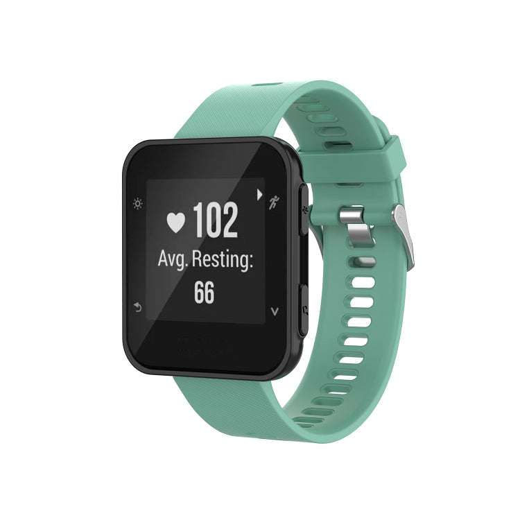 For Garmin ForeAthlete 35J / Forerunner 35J Silicone Watch Band(Mint Green)