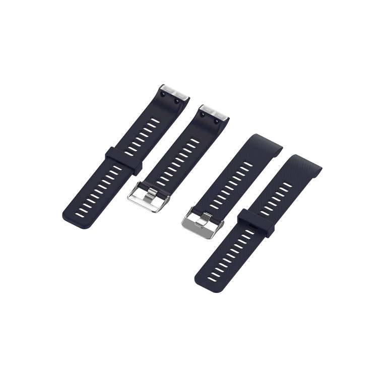 For Garmin ForeAthlete 35J / Forerunner 35J Silicone Watch Band(Navy Blue)