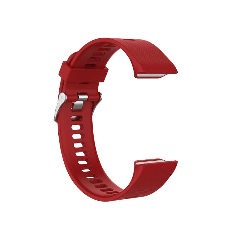 For Garmin ForeAthlete 35J / Forerunner 35J Silicone Watch Band(Red)