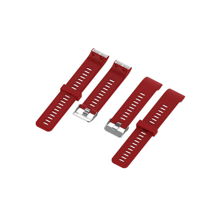 For Garmin ForeAthlete 35J / Forerunner 35J Silicone Watch Band(Red)