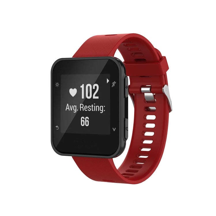 For Garmin ForeAthlete 35J / Forerunner 35J Silicone Watch Band(Red)