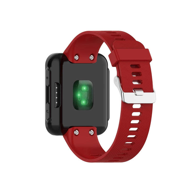 For Garmin ForeAthlete 35J / Forerunner 35J Silicone Watch Band(Red)