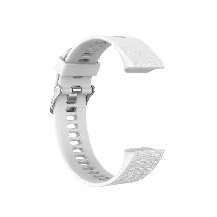 For Garmin Forerunner 35/30/35J/ForeAthlete 35J xDfind Silicone Watch Band(White)
