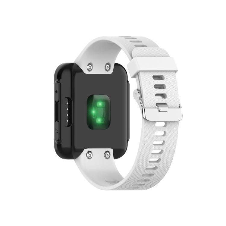 For Garmin Forerunner 35/30/35J/ForeAthlete 35J xDfind Silicone Watch Band(White)