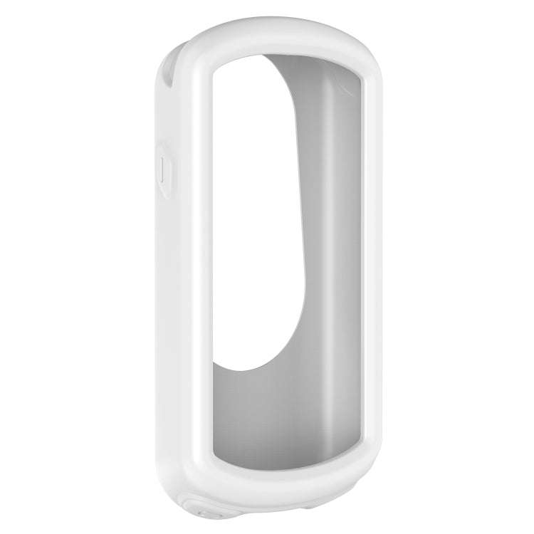 For Garmin Edge 1030 Plus / Edge 1030 Universal Silicone Protective Case(White)