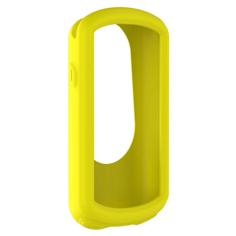 For Garmin Edge 1030 Plus / Edge 1030 Universal Silicone Protective Case(Lemon Yellow)