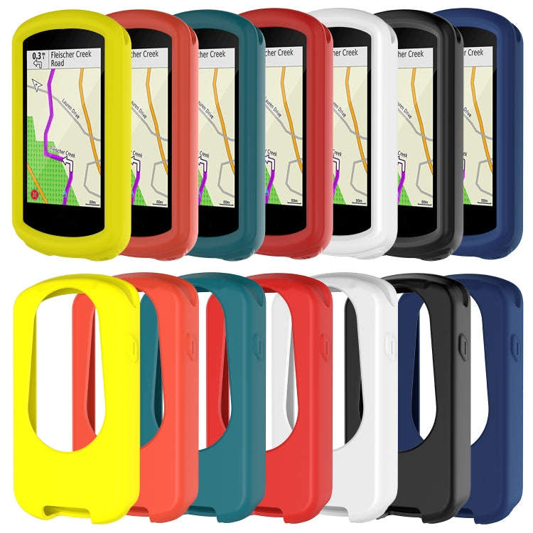 For Garmin Edge 1030 Plus / Edge 1030 Universal Silicone Protective Case(Dark Blue)