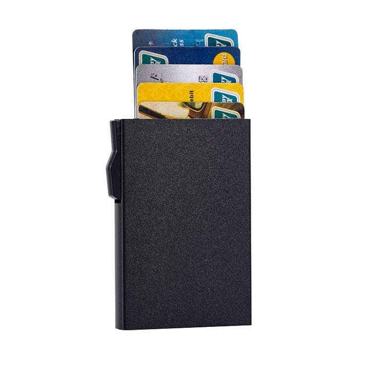 FY1901 RFID Anti-magnetic Aluminum Alloy Card Holder(Grey)