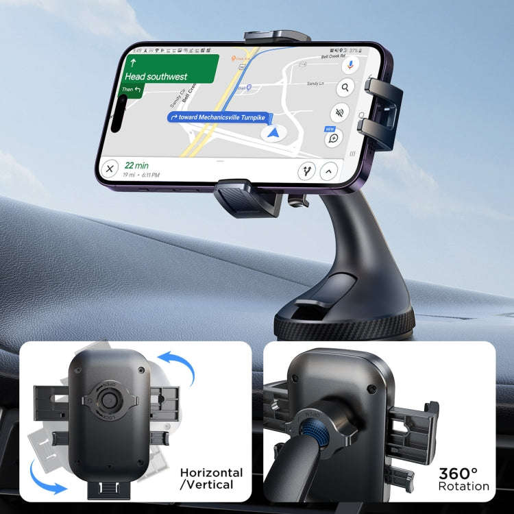 JOYROOM JR-OK6 Car Windshield Phone Holder(Black)