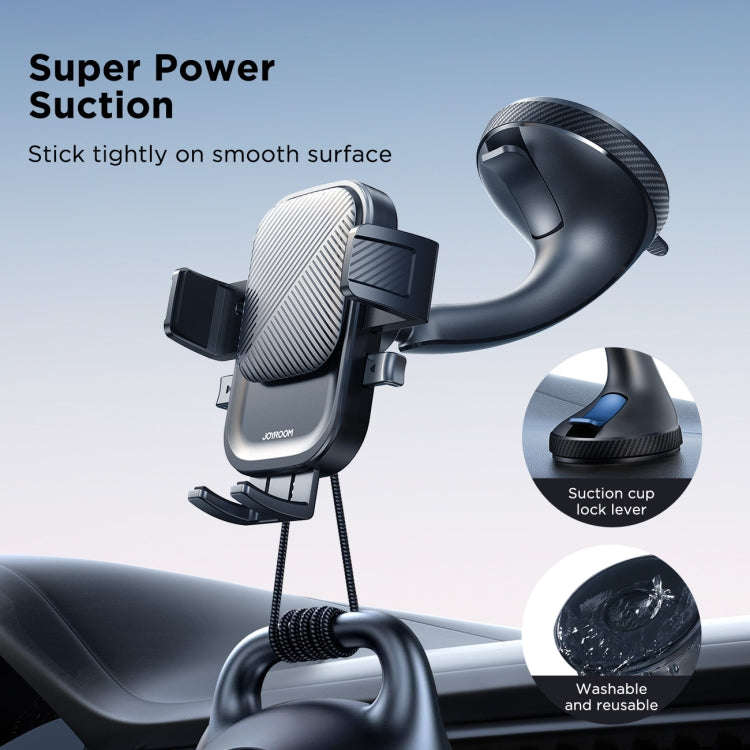 JOYROOM JR-OK6 Car Windshield Phone Holder(Black)