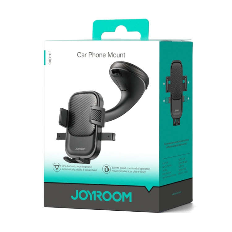 JOYROOM JR-OK6 Car Windshield Phone Holder(Black)