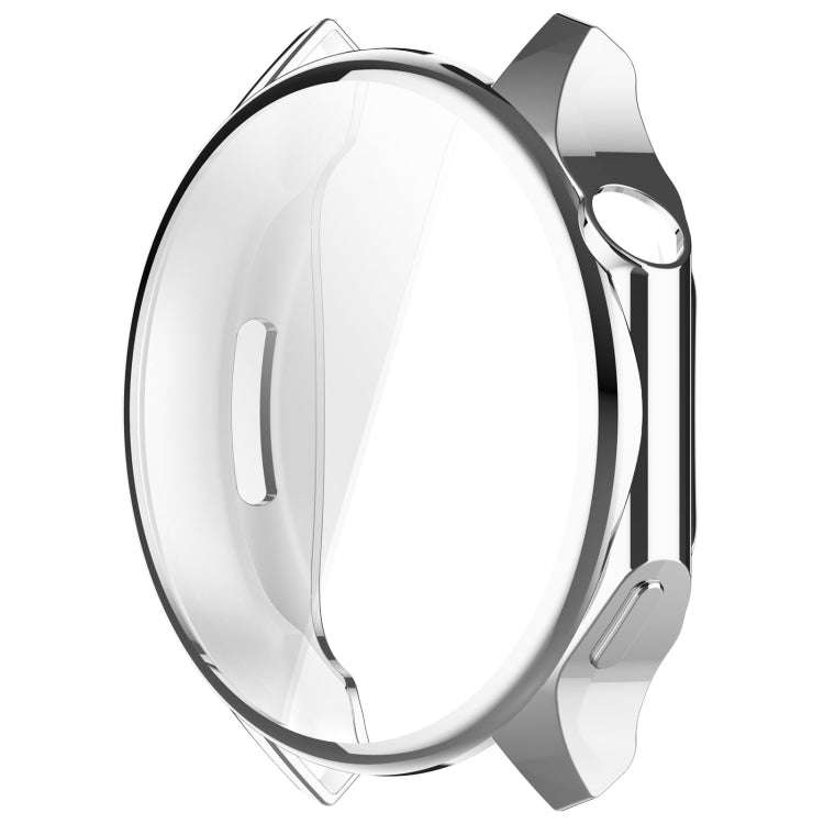 For OPPO Watch X / OnePlus Watch 2 Full Coverage TPU Electroplated Watch Protective Case(Silver)