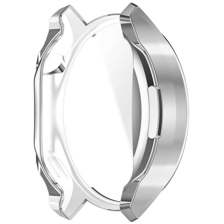 For OPPO Watch X / OnePlus Watch 2 Full Coverage TPU Electroplated Watch Protective Case(Silver)