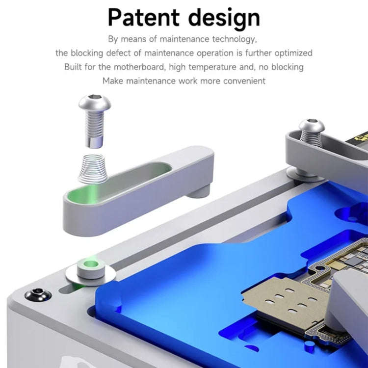 Mechanic Heat Air Intelligent Motherboard Layered Desoldering Station For iPhone X-15 Series, EU ...