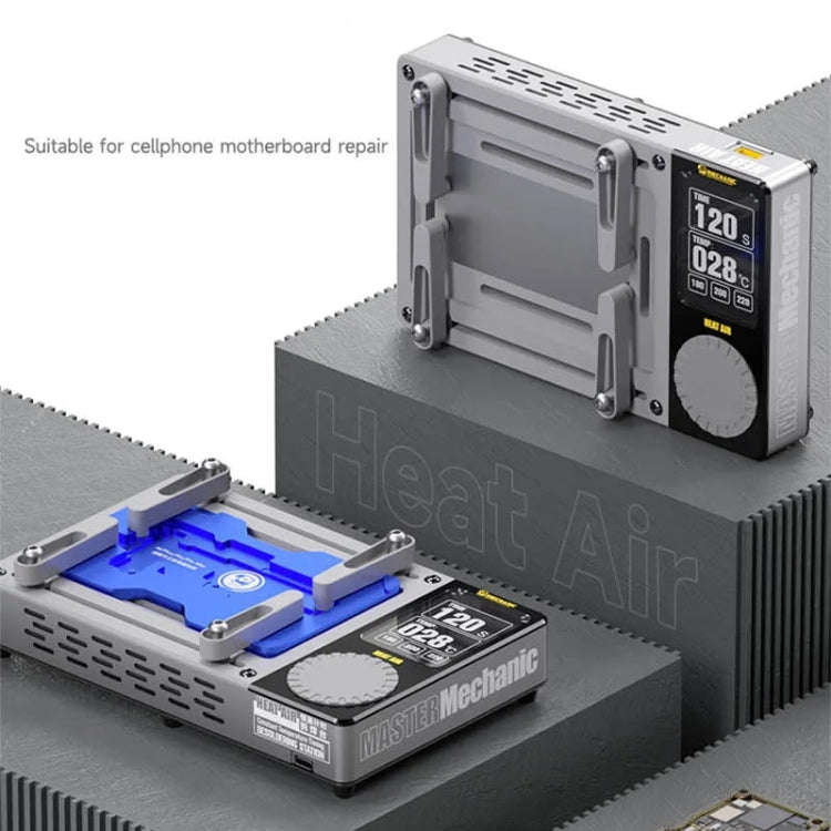 Mechanic Heat Air Intelligent Motherboard Layered Desoldering Station For iPhone X-15 Series, EU ...