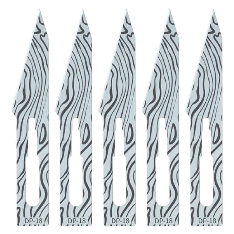 5pcs Mijing DP-18 Hand Polished Non-Magnetic NO.11 Blade