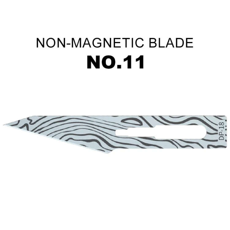 5pcs Mijing DP-18 Hand Polished Non-Magnetic NO.11 Blade