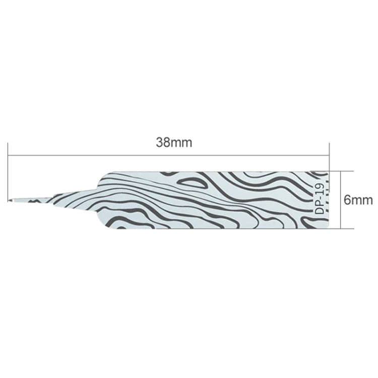 5pcs Mijing DP-19 Forged Blade