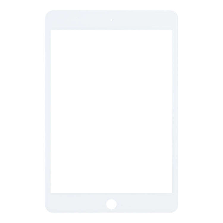 For iPad mini 4 Front Screen Outer Glass Lens with OCA Optically Clear Adhesive(White)
