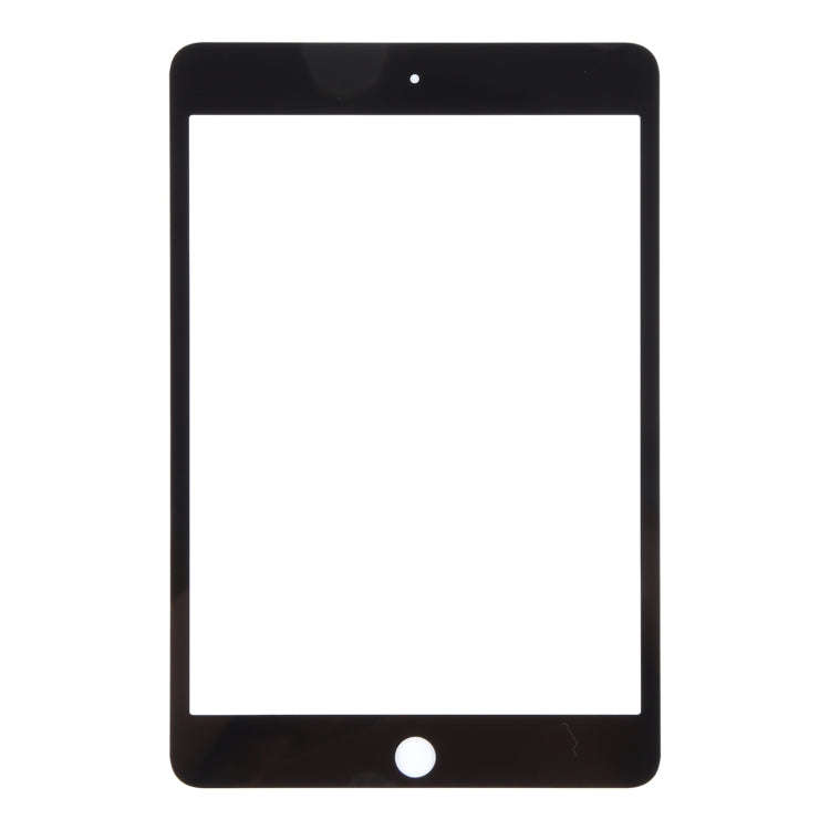 For iPad mini 5 Front Screen Outer Glass Lens with OCA Optically Clear Adhesive(Black)