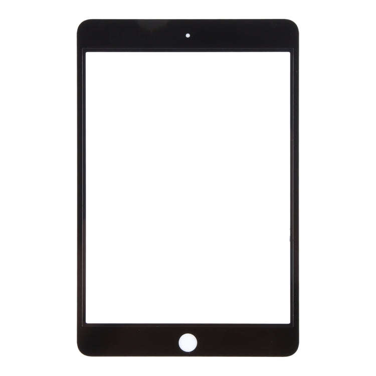 For iPad mini 5 Front Screen Outer Glass Lens with OCA Optically Clear Adhesive(Black)