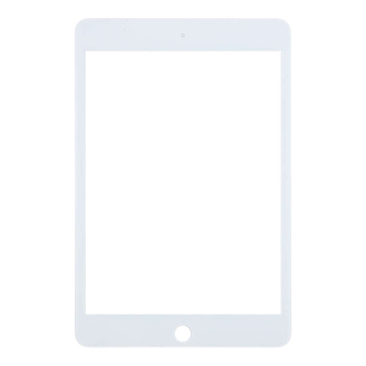 For iPad mini 5 Front Screen Outer Glass Lens with OCA Optically Clear Adhesive(White)
