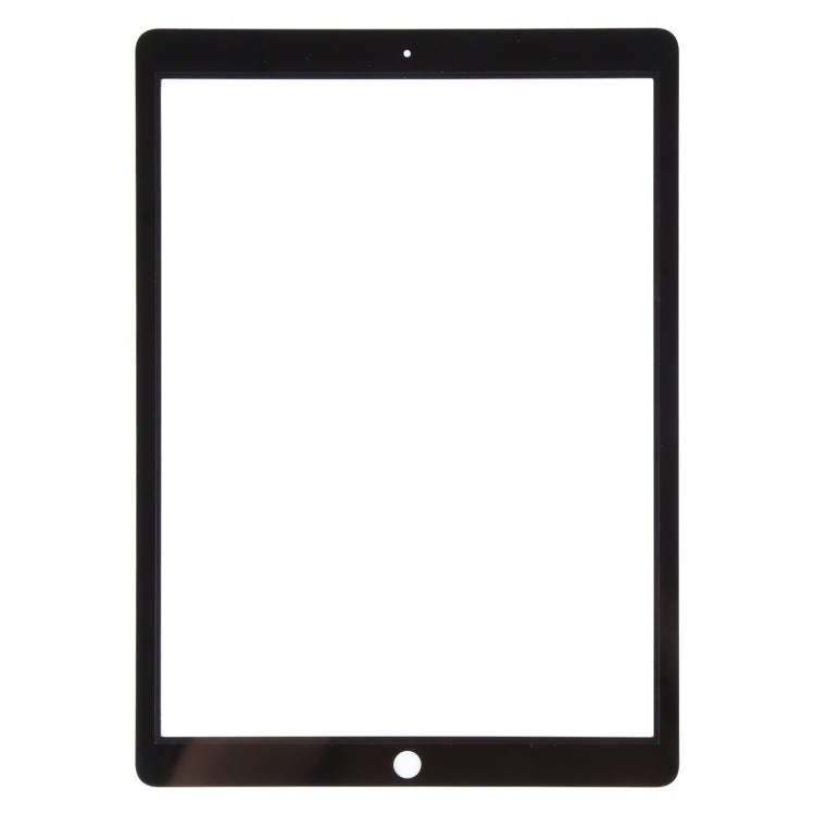 For iPad Pro 12.9 2017 Front Screen Outer Glass Lens with OCA Optically Clear Adhesive(Black)