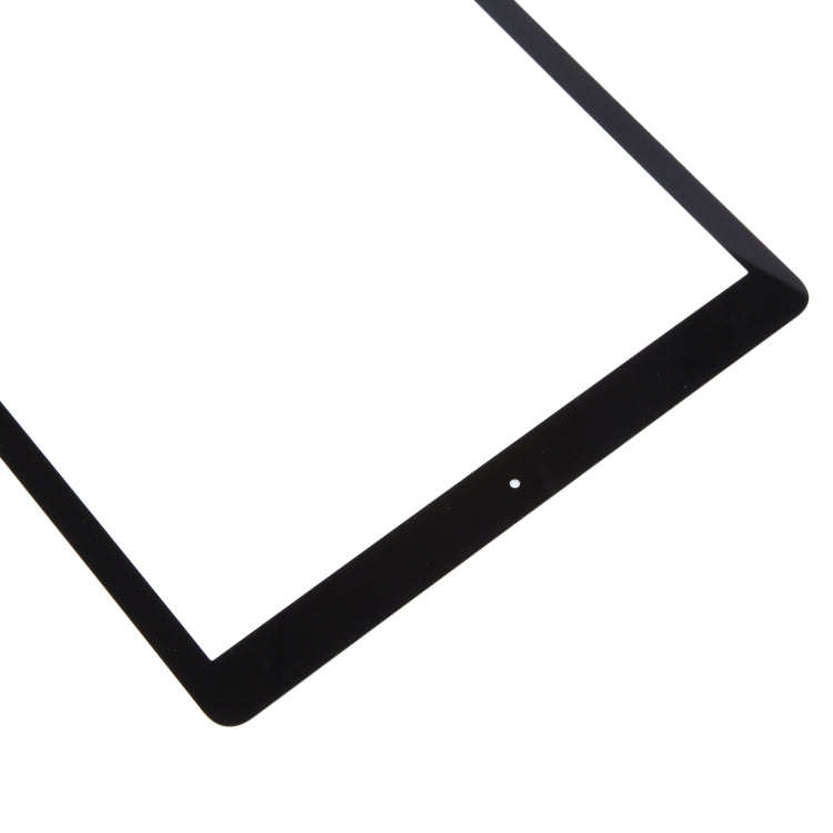 For iPad Pro 12.9 2017 Front Screen Outer Glass Lens with OCA Optically Clear Adhesive(Black)