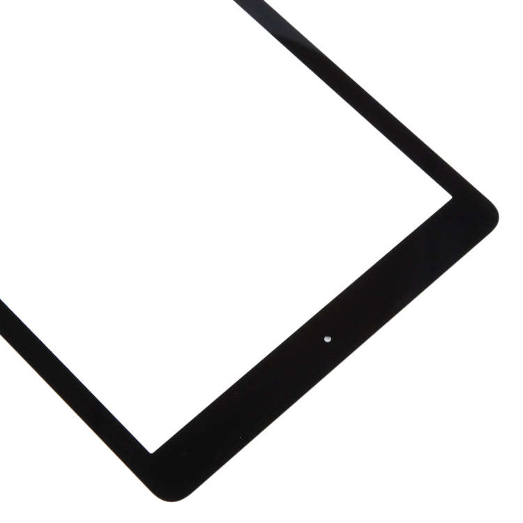 For iPad Pro 9.7 Front Screen Outer Glass Lens with OCA Optically Clear Adhesive(Black)