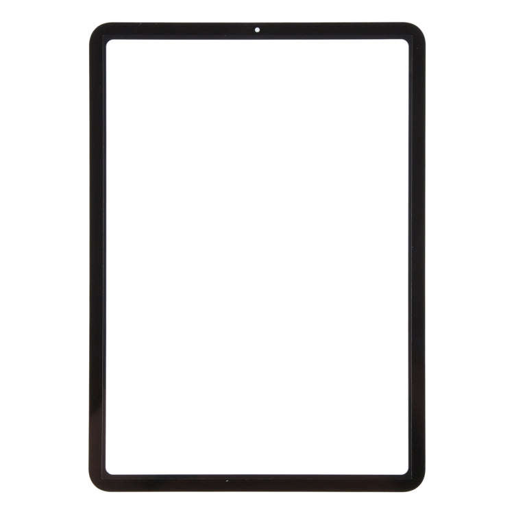 For iPad Air 4 Front Screen Outer Glass Lens with OCA Optically Clear Adhesive(Black)