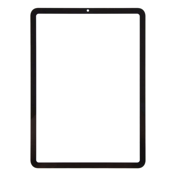 For iPad Air 5 Front Screen Outer Glass Lens with OCA Optically Clear Adhesive(Black)