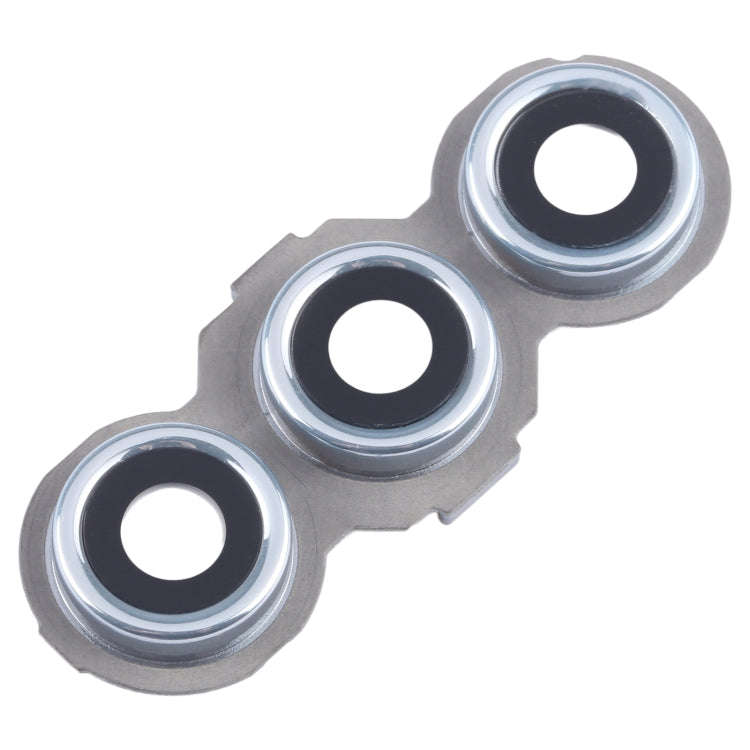 For Samsung Galaxy M55 SM-M556 10pcs Original Rear Camera Lens Cover(Silver)