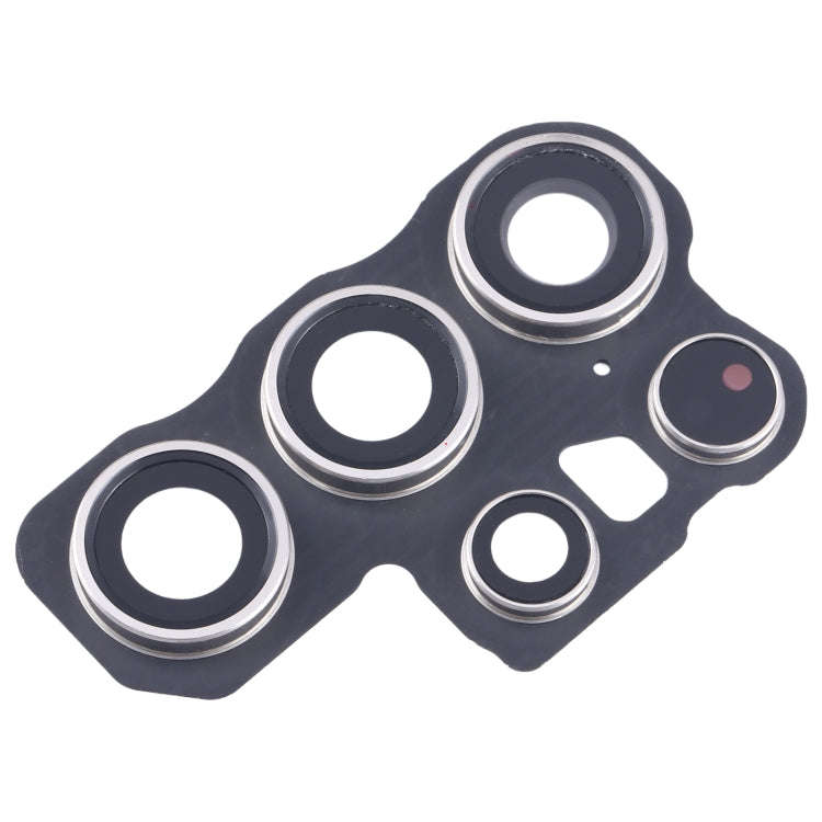 For Samsung Galaxy S24 Ultra SM-S928B 10pcs Original Rear Camera Lens Cover(Silver)