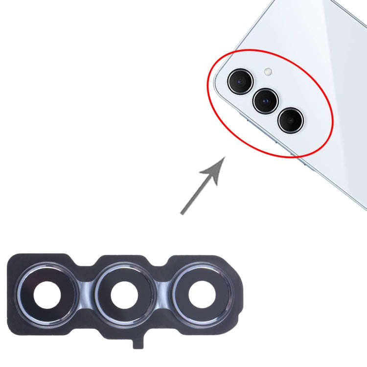For Samsung Galaxy A55 SM-A556B 10pcs Original Rear Camera Lens Cover(Blue)