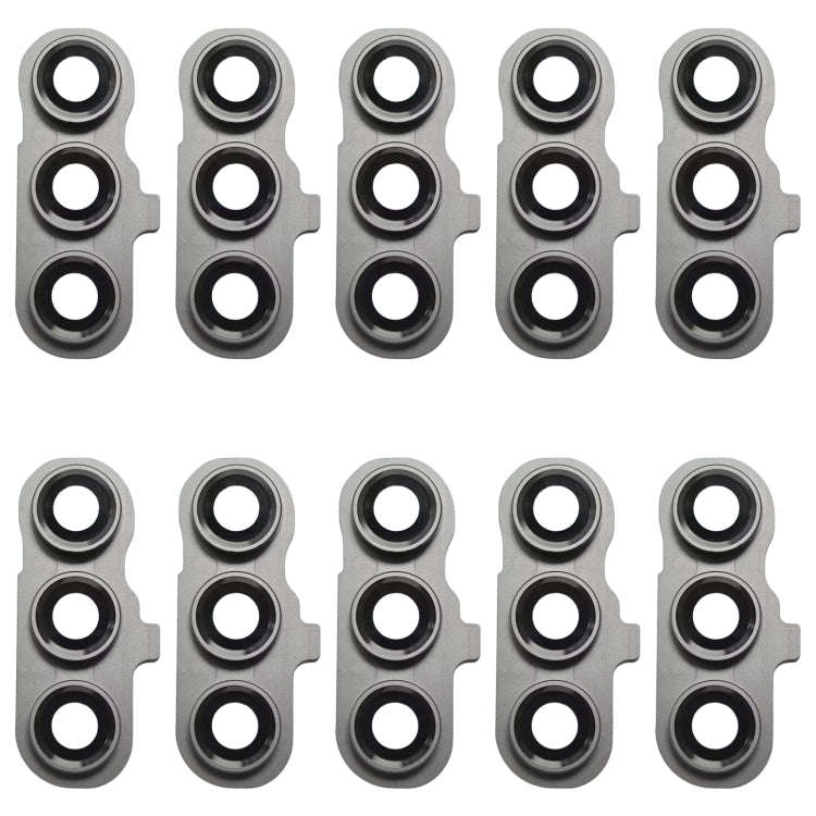 For Samsung Galaxy S23 FE SM-S711B 10pcs Original Rear Camera Lens Cover(Black)