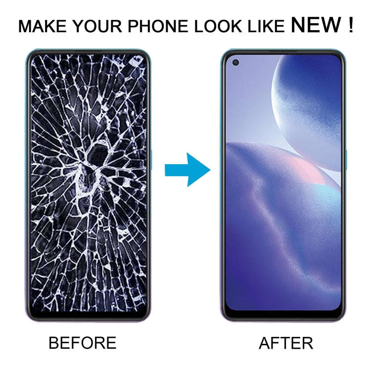 For OPPO A95 4G OLED LCD Screen Digitizer Full Assembly with Frame