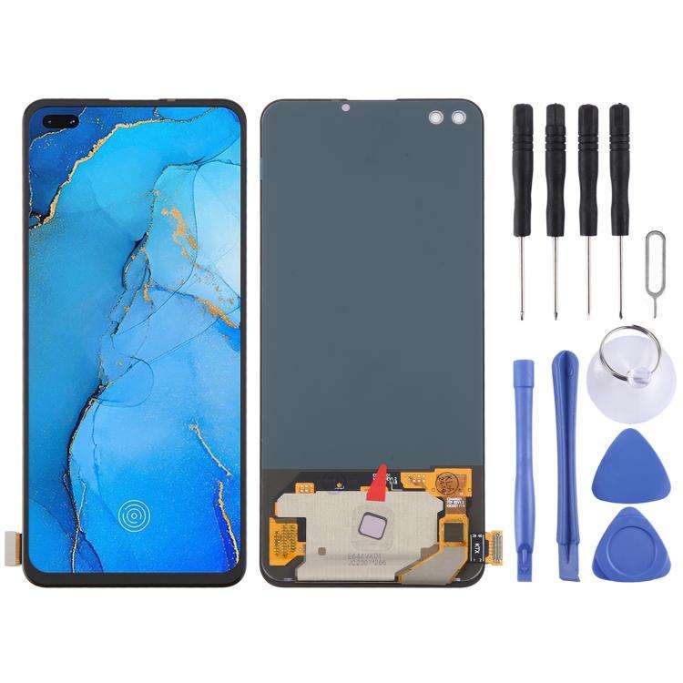 For OPPO Reno3 Pro CPH2035 CPH2037 CPH2036 OLED LCD Screen with Digitizer Full Assembly