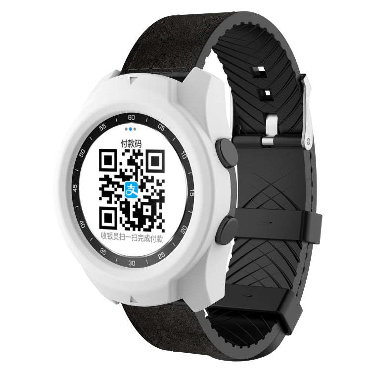 For Ticwatch Pro 2020 / Ticwatch Pro Universal Silicone Protective Case(White)