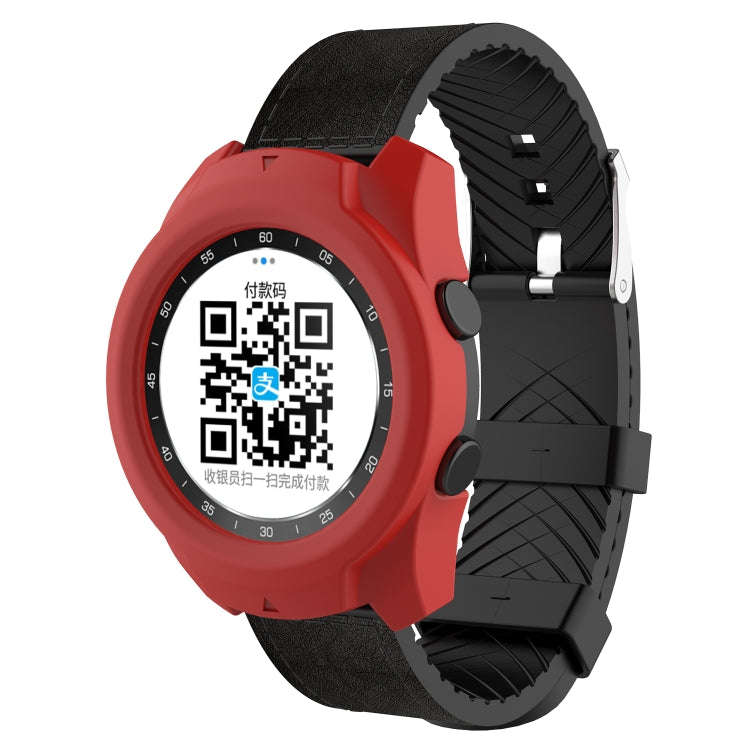 For Ticwatch Pro 2020 / Ticwatch Pro Universal Silicone Protective Case(Red)