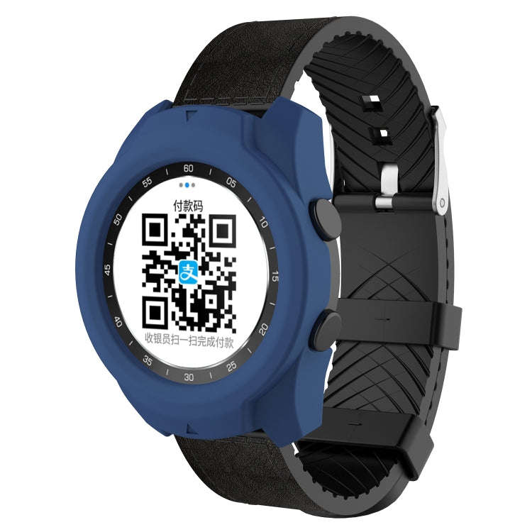 For Ticwatch Pro 2020 / Ticwatch Pro Universal Silicone Protective Case(Dark Blue)