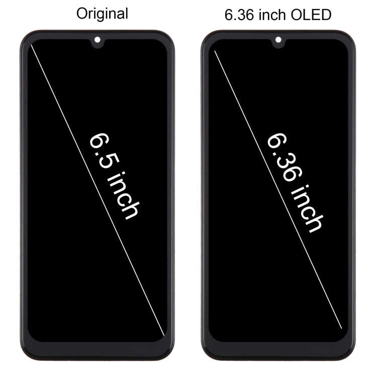 For Samsung Galaxy A24 SM-A245F 6.36inch OLED LCD Screen Digitizer Full Assembly with Frame
