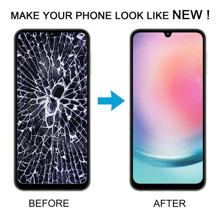 For Samsung Galaxy A24 SM-A245F 6.36inch OLED LCD Screen Digitizer Full Assembly with Frame