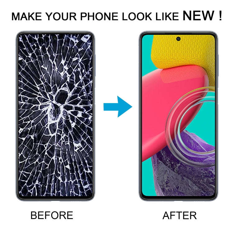 For Samsung Galaxy M53 SM-M536B 6.43inch OLED LCD Screen Digitizer Full Assembly with Frame